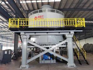 China Wheel Wet Pan Mill Crushing Equipment 6700*6500*6700mm Gold Grinding Mill factory