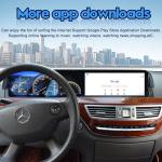 Multimedia Player Wireless Carplay Android Car Head Unit For Mercedes Benz S