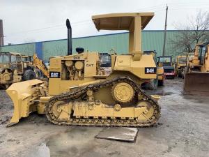 China Used Crawler CAT D4H Bulldozer Repaint Color High Drive Easy Operation factory