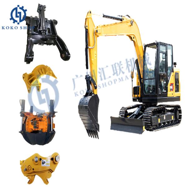 1-30T Mini Excavator Attachments Shovel Bucket Thumb Screw High Tensile Steel
