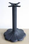 28" Height Powder Coated Table Base Cast Iron Round Table Base 16 KG Weight