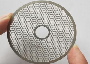 China Precision Electronics Perforated Metal Mesh Ultra Fine 0.04mm Hole factory
