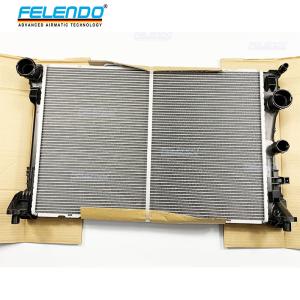 China Car Radiator And Condenser Mercedes Benz factory
