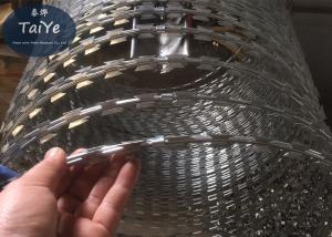 China Zinc Coated Bigger Barbed Wire Fence Clips For CBT65 Razor Wire Install factory