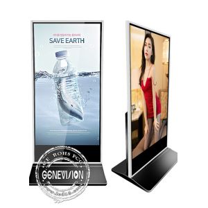 Android Wifi Ads Management Software Lcd Digital Signage Kiosk 75 Inch