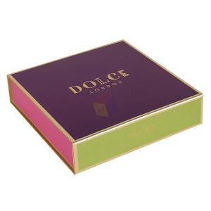 China Magnetic Folding Sweet Boxes Packaging Rigid Cardboard With Paper Divider factory