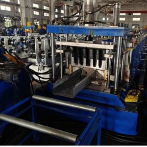 China Electrical Cable Tray Production Line 10m/Min-12m/Min Q235Mpa Yield Strength factory