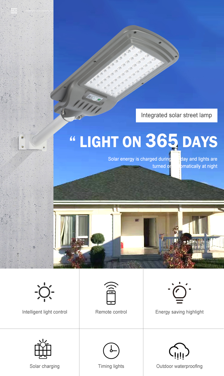 High brightness waterproof ip65 street light