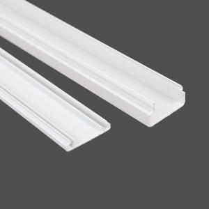 China Customized Plastic PVC Extrusion Decorative Profiles factory
