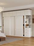 Custom Household Sliding Door Wardrobe Already Assembled Wooden