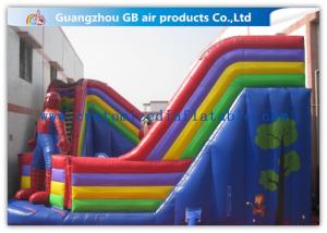China Attractive Cathetus Soft Inflatable Amusement Park / Inflatable Bouncer Slide Equipment factory