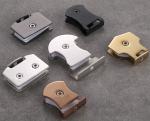 Fireproof Shower Room Accessories Stainless Sliding Glass Door Clamp
