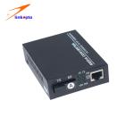 SM Dual Fiber SFP Media Converter 10 / 100M 80km 1550nm SC Connector