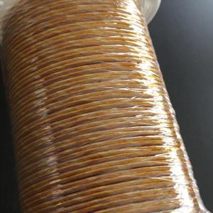 China 3KV Hot Melt Mylar Film Copper Litz Wire 0.071mm x 100 Magnet Wire Dimensional Stability factory