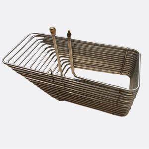 China Chiller Heating Coil Coaxial Heat Exchanger factory