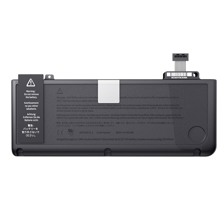China A1278 A1322 Macbook Batteries Replacement Pro 13&quot; 5800mAh factory