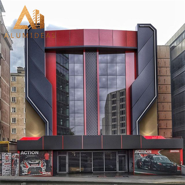 Fireproof aluminum composite panel