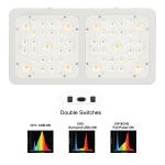 Double Switches CREE COB Grow Light , 200W Weed Grow Led Panel UV/IR