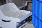 Multiple Color Laptop Charging Cabinet 5 Comparts 1 Column Triple Tier Lockers