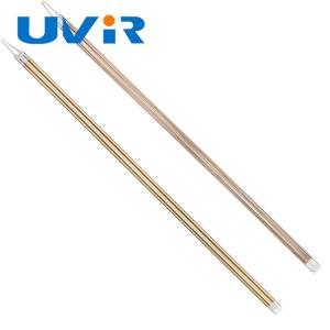 China halogen Medium Wave Infrared Quartz Tube 5250W solar powered factory