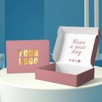 Recycled Clothes Packaging Shipping Custom Logo Corrugated Airplane Paper Box