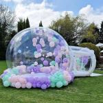 Fun House Clear Inflatable Crystal Igloo Dome Bubble Tent Transparent Kids