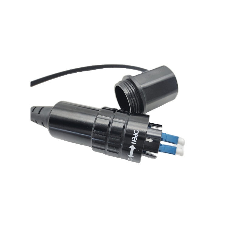 FTTX/FTTH Fiber Optic Pdlc/Dlc Gyfjh G657A2 2core IP67 Standard Waterproof Connector