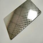 AMS 5507 5mm Stainless Steel Plates Hairline Stone Pattern