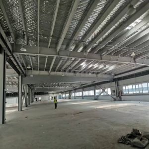 Large Span Prefabricated Steel Structure Building Q355 Q235 Steel Frame