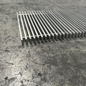 China Polish Finish Stainless Grating Plate 30mm Earing Bar Pitch For Industrial And Commercial factory