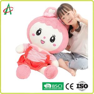 China ISO9001 ASTM 40'' Nontoxic Cute Rabbit Plush Pillow factory