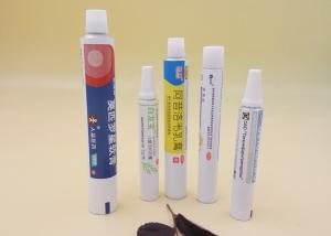 China 19mm Dia Aluminum Toothpaste Tube , Customized Color Squeeze Tubes For Lotion factory