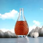 Fancy Shape Empty Spirit Liquor Alcohol Glass Bottles Suitable for Beverage