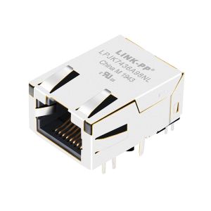 LPJK7436A98NL Low-Profile RJ45 Connector with 1000Base-T Magnetics