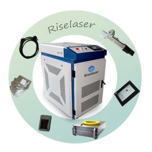 China 1000w 3000w Portable Fiber Laser Cleaning Machine Large Format Metal Rust Remover on sale