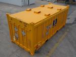 20 Foot Metal Shipping Containers , Storage Container With Side Doors Industrial