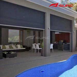 China Waterproof Zip Track Blinds Suitable For Outdoor Residential Or Commercial factory