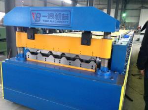 China Galvanized Corrugated roll forming machine / Double Layer Roll Forming Machine factory