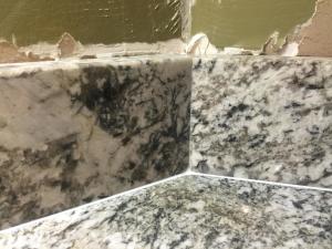 China Unique Bianco Antico Countertops , Kitchen Bianco Antico Granite Tiles factory