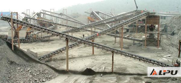 Lower Energy Consumption Mining Conveyor Belt System For Lead Ore