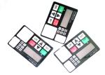 PET Embossed Tactile Membrane Keyboard For Electronic Equipment Dustproof
