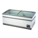 Freely Combined Supermarket Island Freezer for Ice Cream and Meat Display
