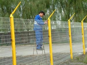 China china manufactuer wrought iron fence,Security Barricade Fence,Plastic garden fence factory