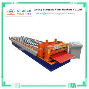 China Metal Step Tiles Roofing Sheets Roll Forming Machine on sale