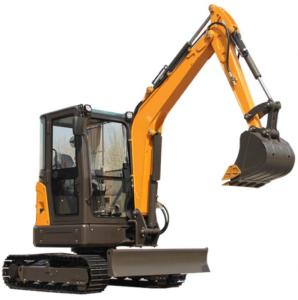 China 4.0ton Hydraulic Mini Steel Tracks Excavator CE Euro5 EPA Approved factory