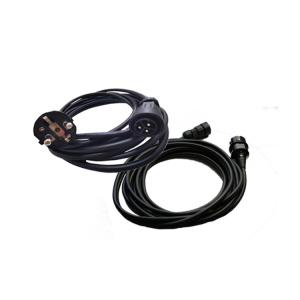 China Copper Black 10m Solar Ac Cable Connect Micro Inverter Conductivity factory