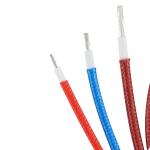 Coffee Machine High Temp Lead Wire , Fiberglass Braided Electrical Wire