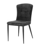 Industrial Modern Leather Dining Chair Long Lasting For Coffee Shops