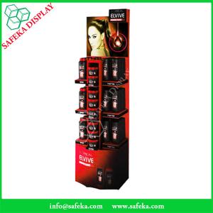 China Point of sale display stand Promotion advertising cardboard cosmetics display stand for store factory