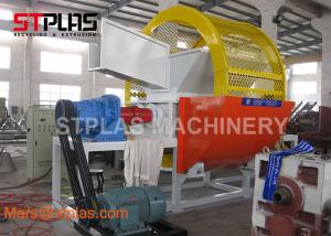 China Recycling Plant Used Tire Rubber Shredder For Sale factory